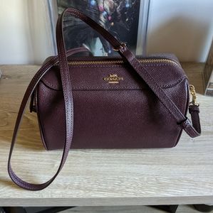 Coach Bennett Burgundy Crossbody Purse